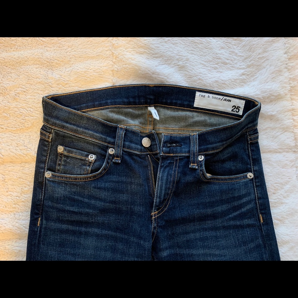 Rag & Bone low rise skinny jeans